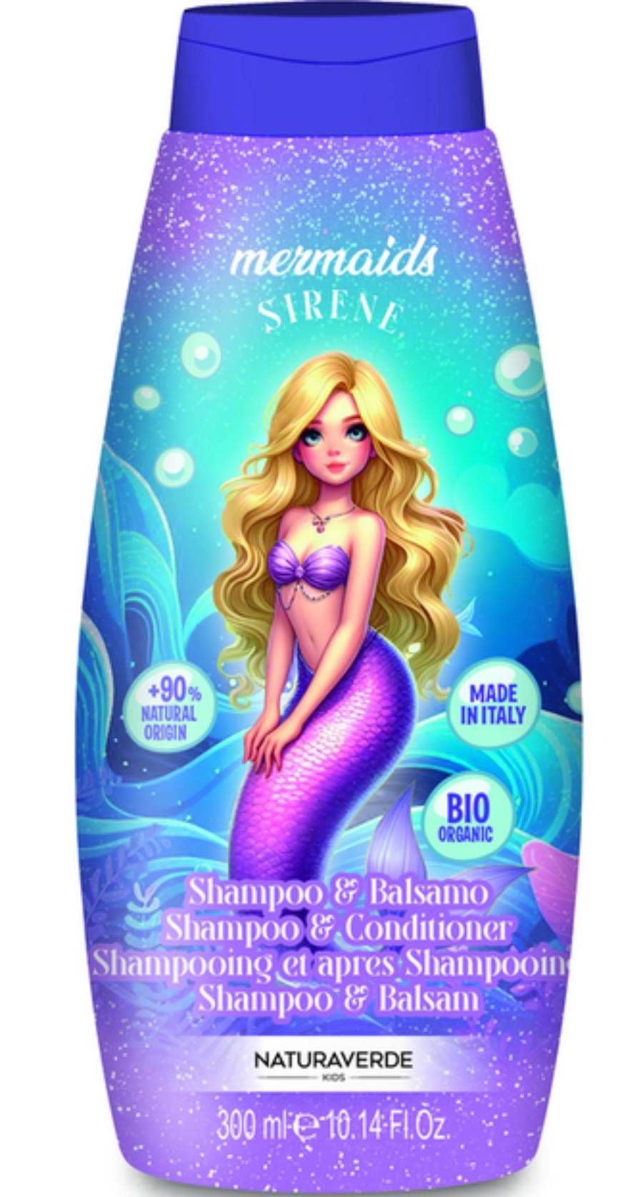 ناتورافيردي - شامبو وبلسم سيرين حوريات البحر - 300 مل