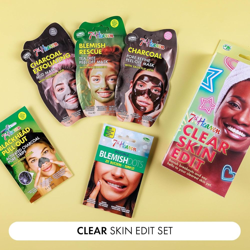 7th Heaven - Clear Skin Edit Multipack - 5 Pcs