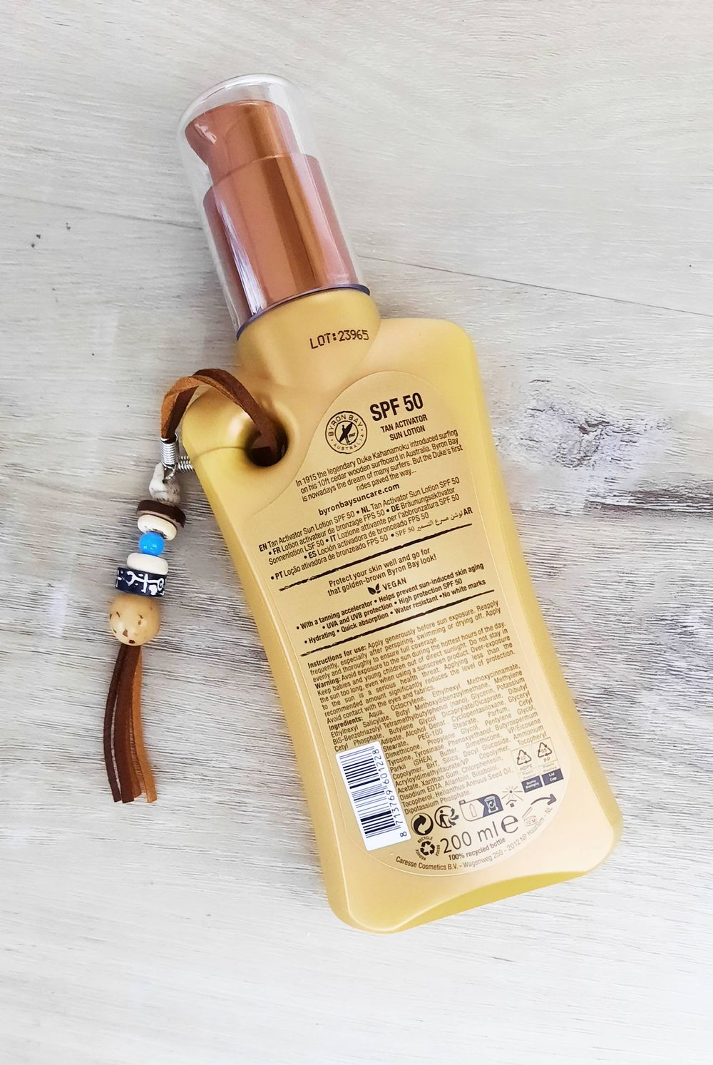 Byron Bay - SPF50 Tan Activator Hydrating Sun Lotion - 200 ml