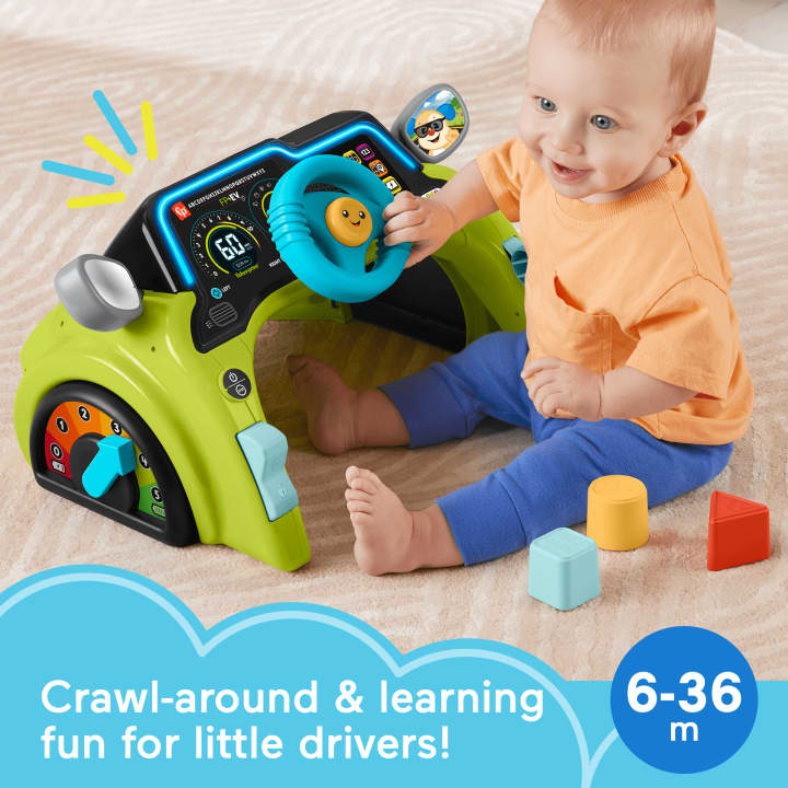 Fisher-Price Sit & Steer Driver Green