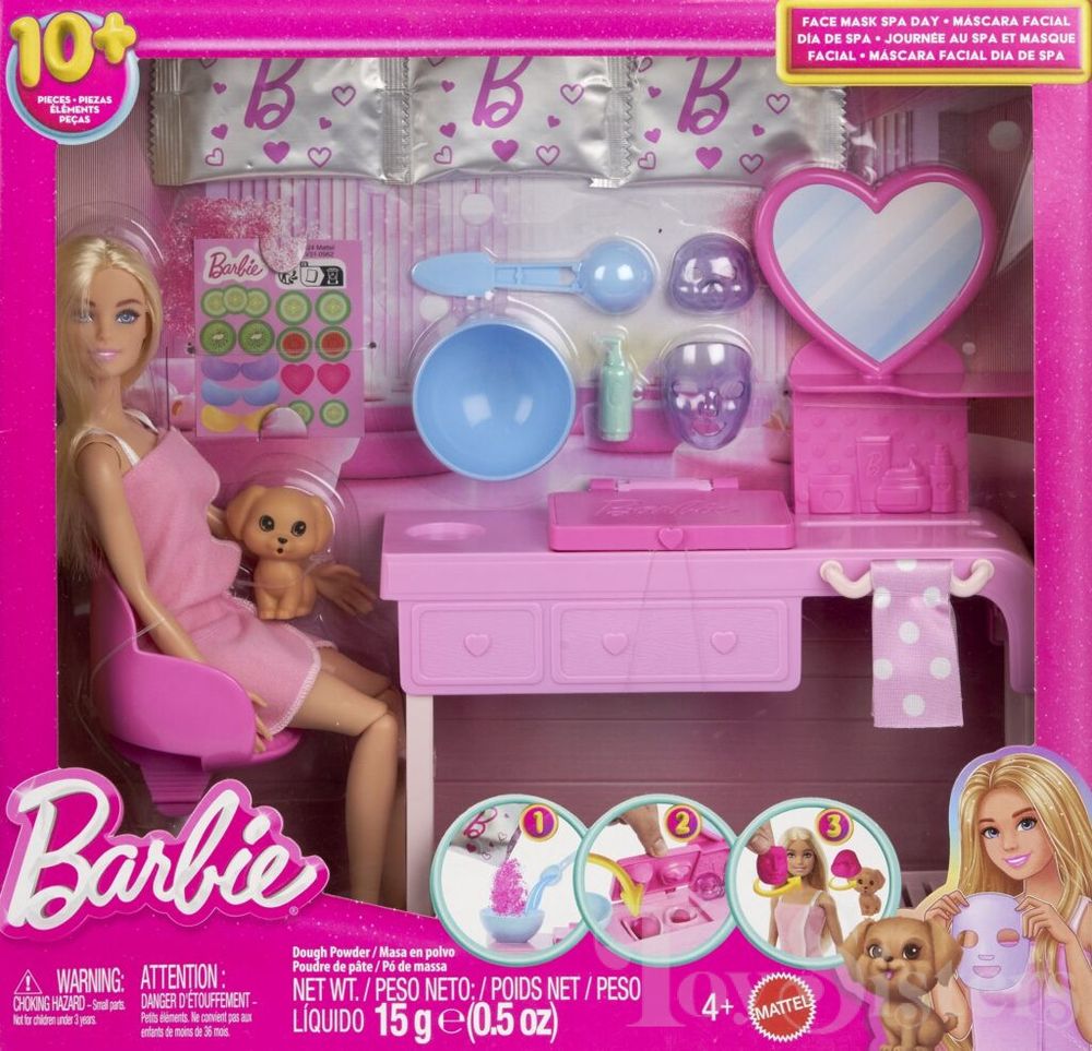 Barbie - Face Mask Playset