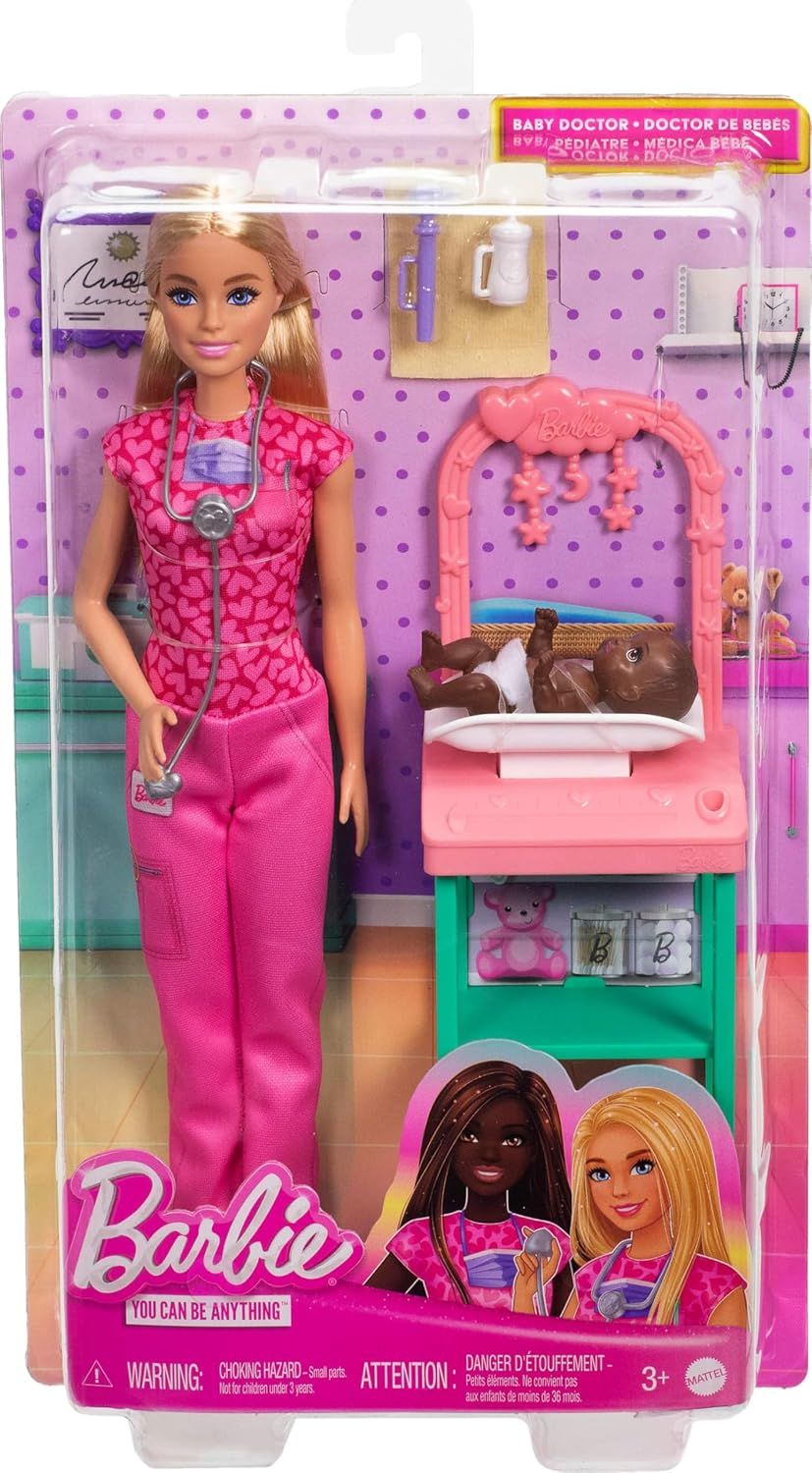 Barbie - Baby Doctor Career Role Playset