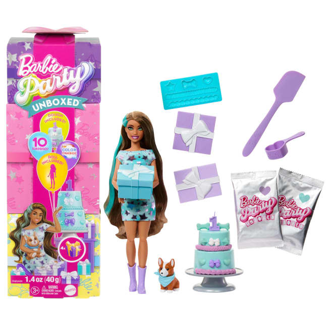 Barbie - Barbie Party Unboxed Reveal - Brunette