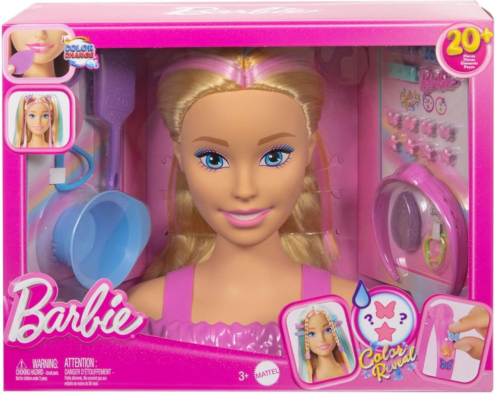 Barbie - Younger Kid Styling Head Playset