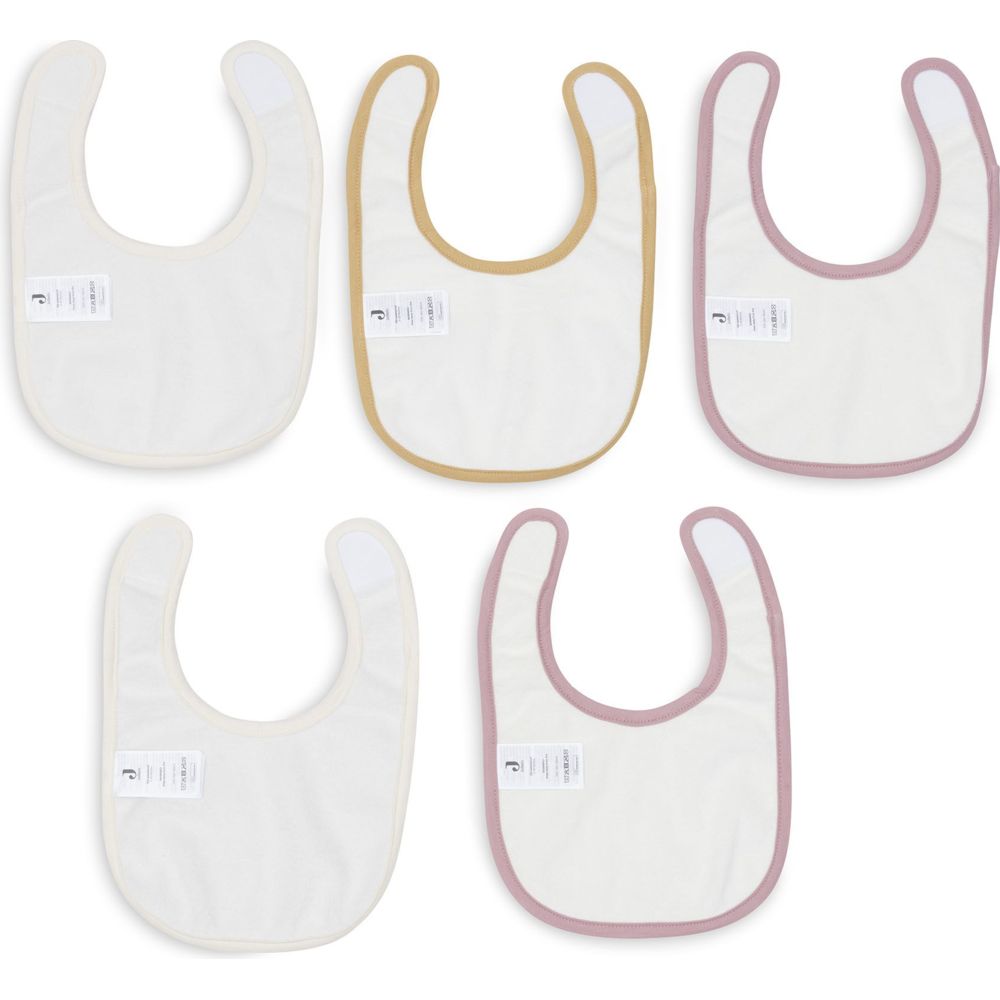 جولين - مريلة جيرسي مقاومة للماء للأطفال - جنيات الزهور - مجموعة من 5 قطع