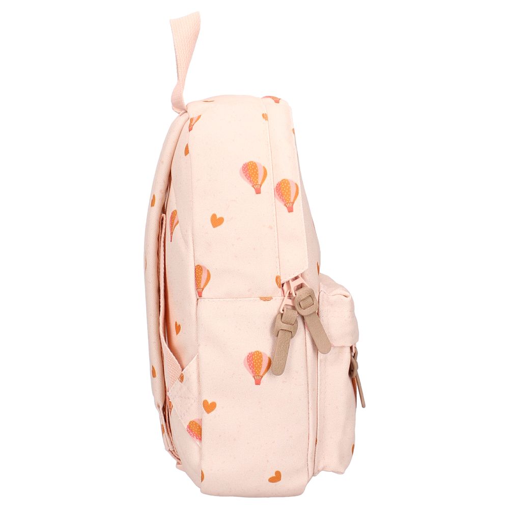 Kidzroom - Hot Air Balloons Printed Backpack - Pink - 12-Inch/30.5cm