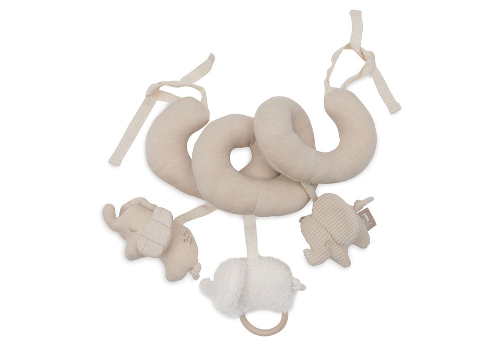 جولين - لعبة حلزونية لسرير الأطفال وعربة الأطفال من سلسلة "حكايات الفيل" - بيج