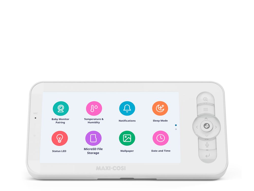 ماكسي كوزي - مجموعة جهاز مراقبة الطفل سي برو وكاميرا عالية الدقة - أبيض