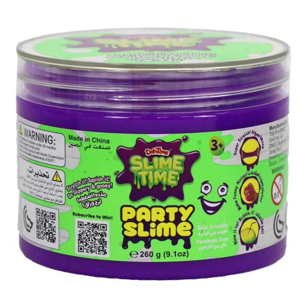 DohTime - Slimetime Party Slime - 260 gm - Color May Vary - 1 Pc