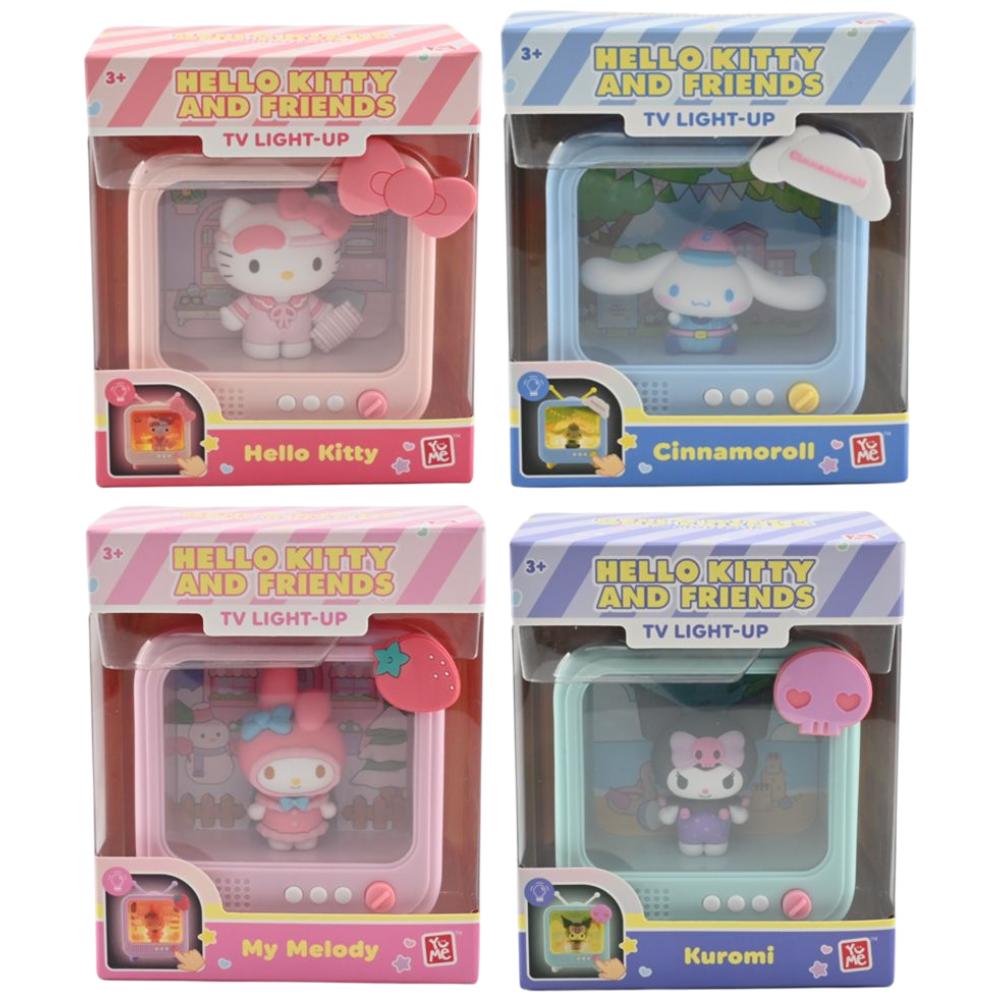 Hello Kitty - Light-up TV with Collectible Figure - 1pc - Style May Vary