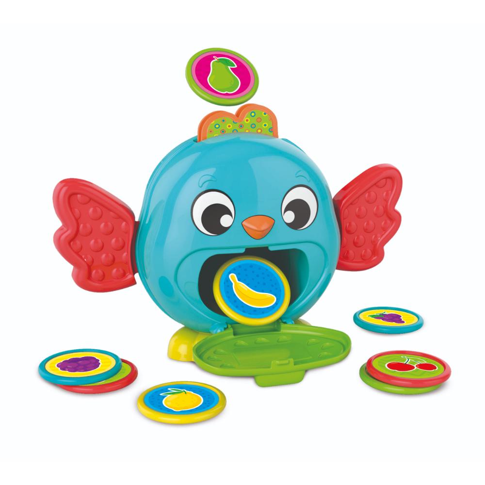 Clementoni - Baby Birdy Bank Interactive Toy - MultiColor