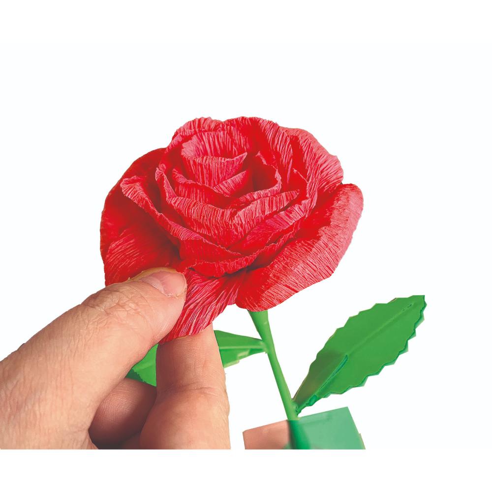 Clementoni - Idea Create Your Flower Kit - Rose
