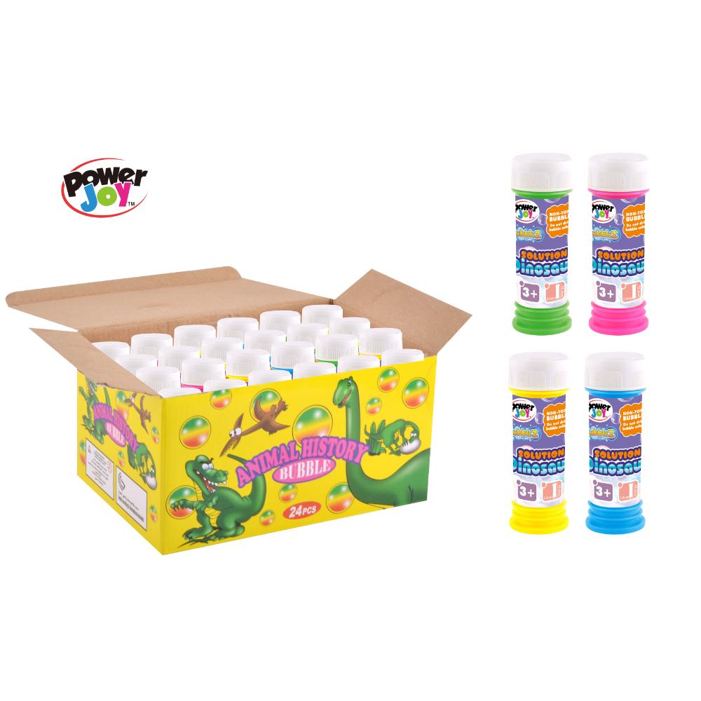 Power Joy - Bubble Solution Dinosaur - 50ml - 1pc - Color May Vary