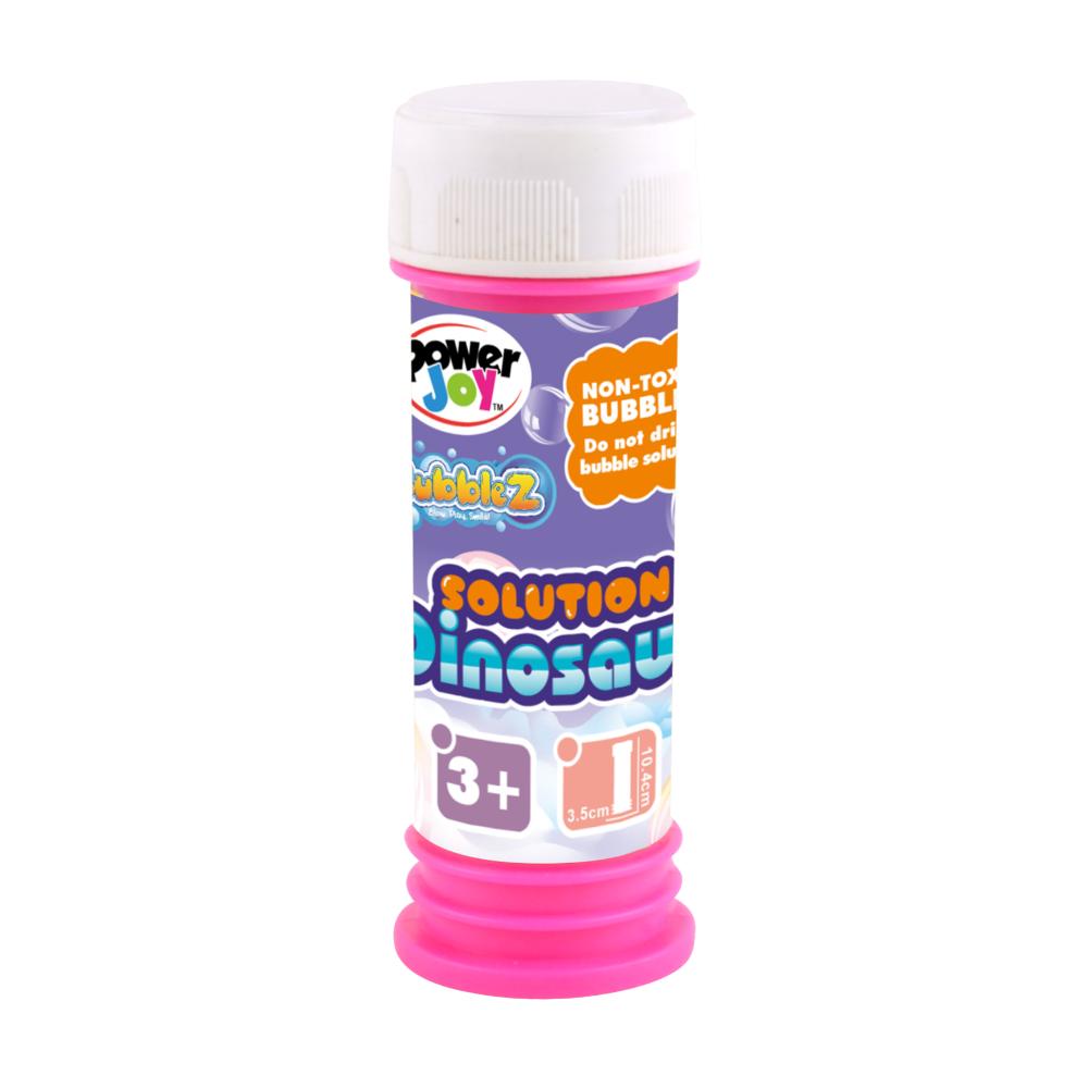 Power Joy - Bubble Solution Dinosaur - 50ml - 1pc - Color May Vary