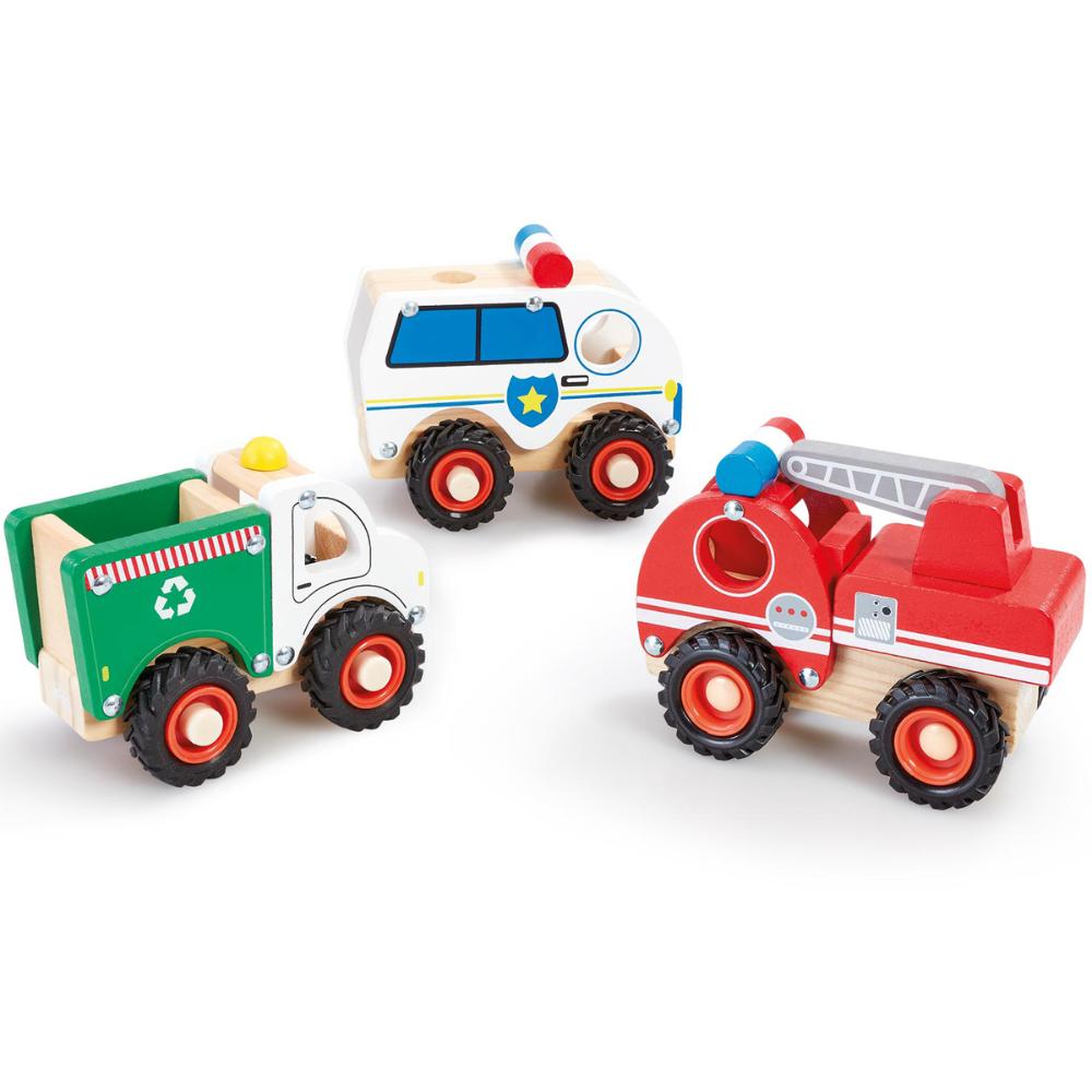 ADDO - Woodlets Chunky Wooden Vehicles - 1pc -  Style May Vary