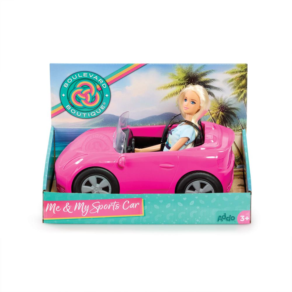 Addo - Boulevard Boutique Me & My Convertible Sports Car With Fashion Doll