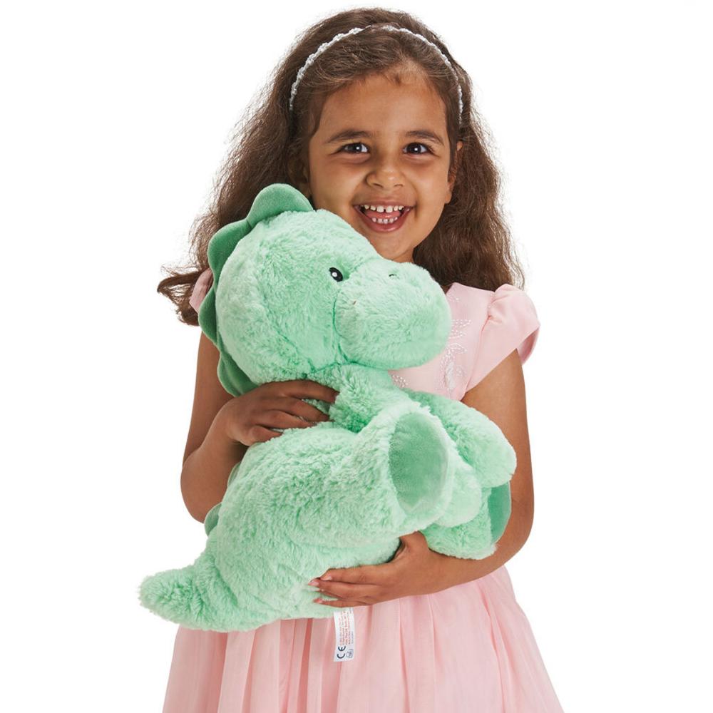 ADDO - Snuggle Buddies Dinosaur Dylan Soft Toy - Green - 30cm