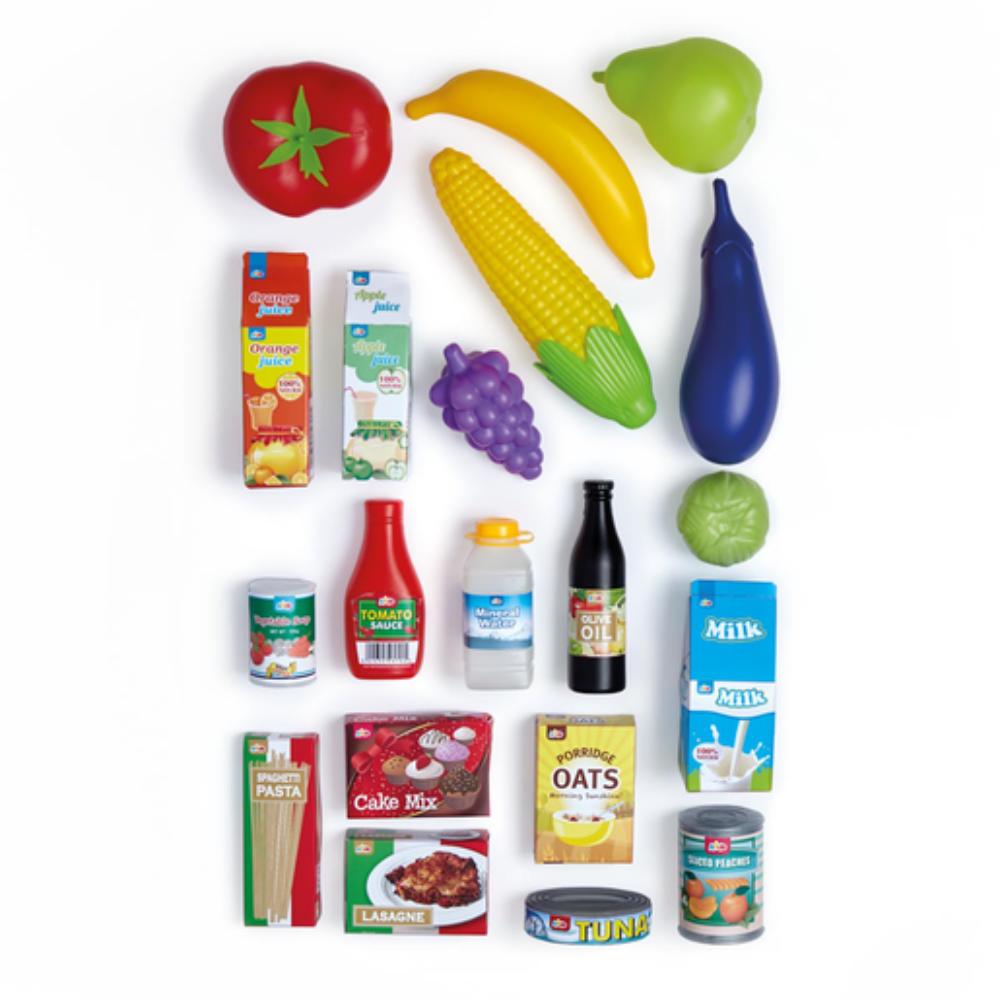 ADDO - Busy Me Vegetables And Fruits My Shopping Trolley Set