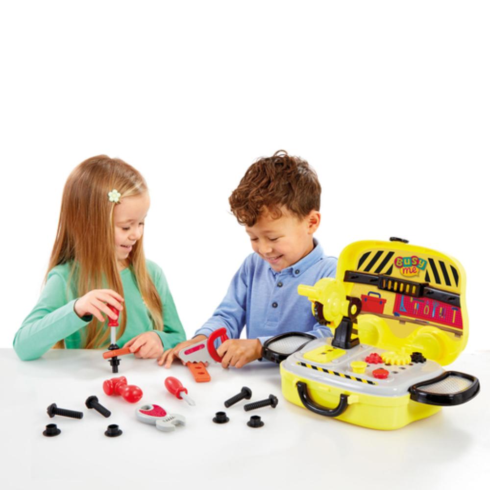 ADDO - Busy Me Little Builders Fix And Build Construction Tool Shop Set