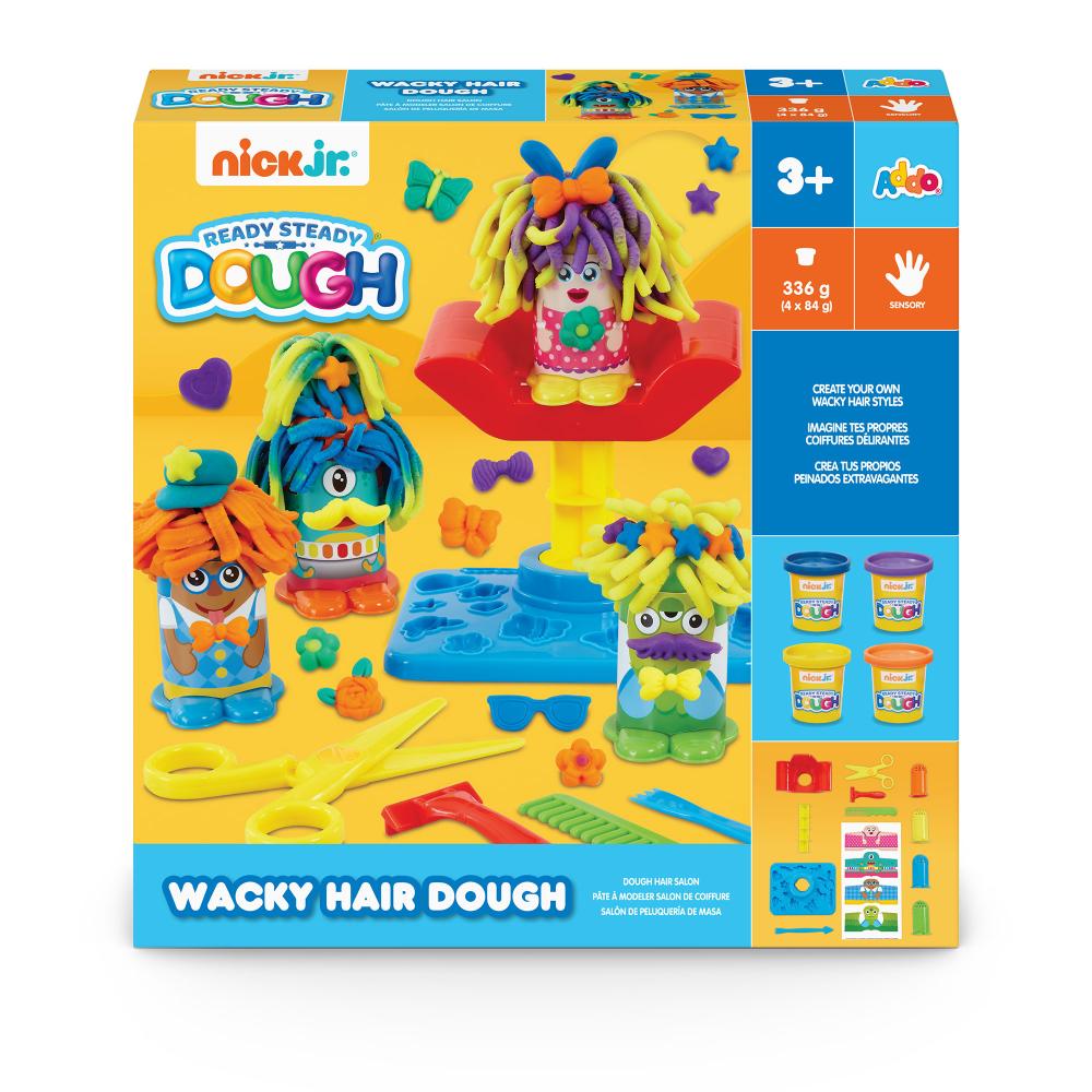 Addo - Nick Junior Ready Steady Dough Wacky Hair Play Dough Set