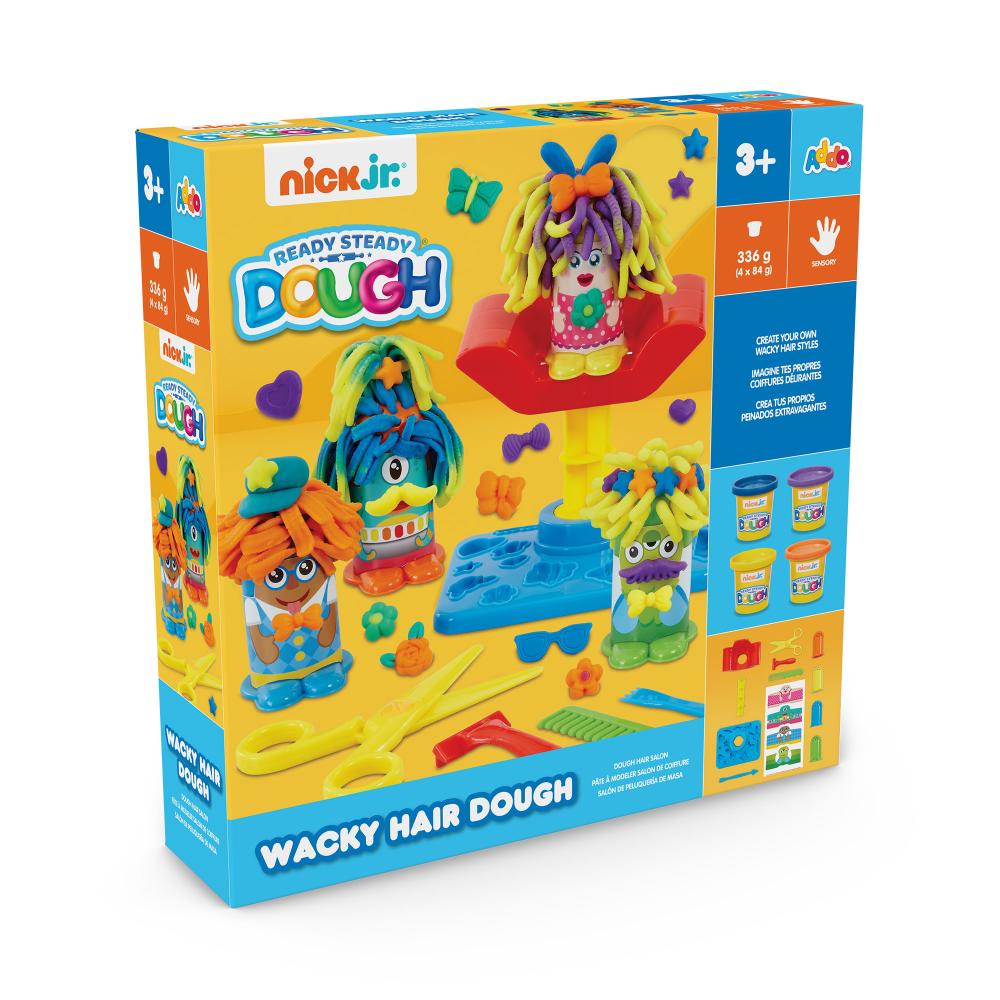 Addo - Nick Junior Ready Steady Dough Wacky Hair Play Dough Set