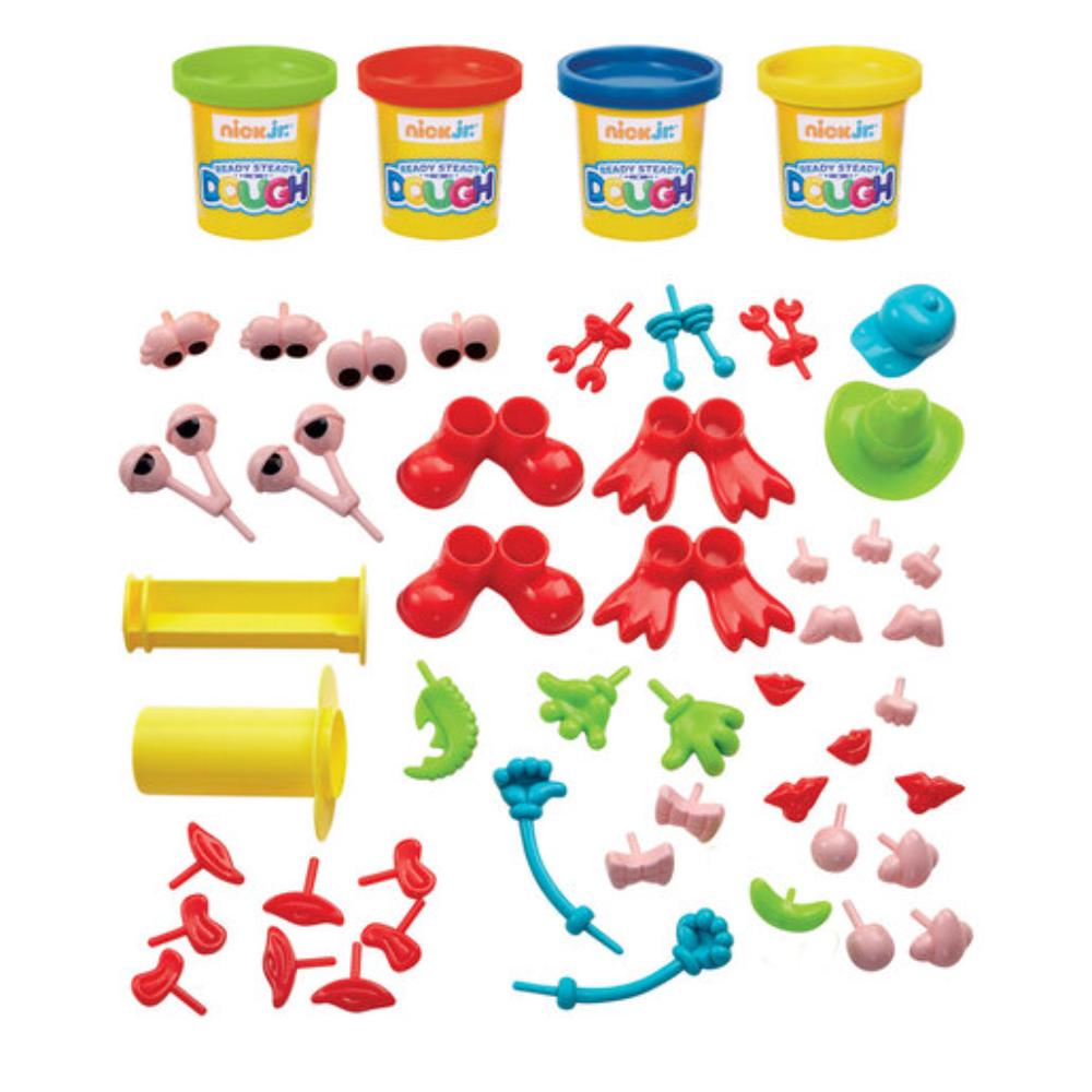 ADDO - Nick Junior Crazy Characters Play Dough - 560gm