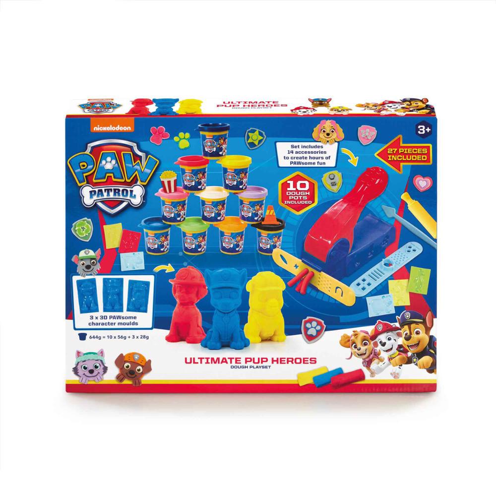 Addo - Nickelodeon Paw Patrol Ultimate Pup Heroes Play Dough Set - 27 Pcs