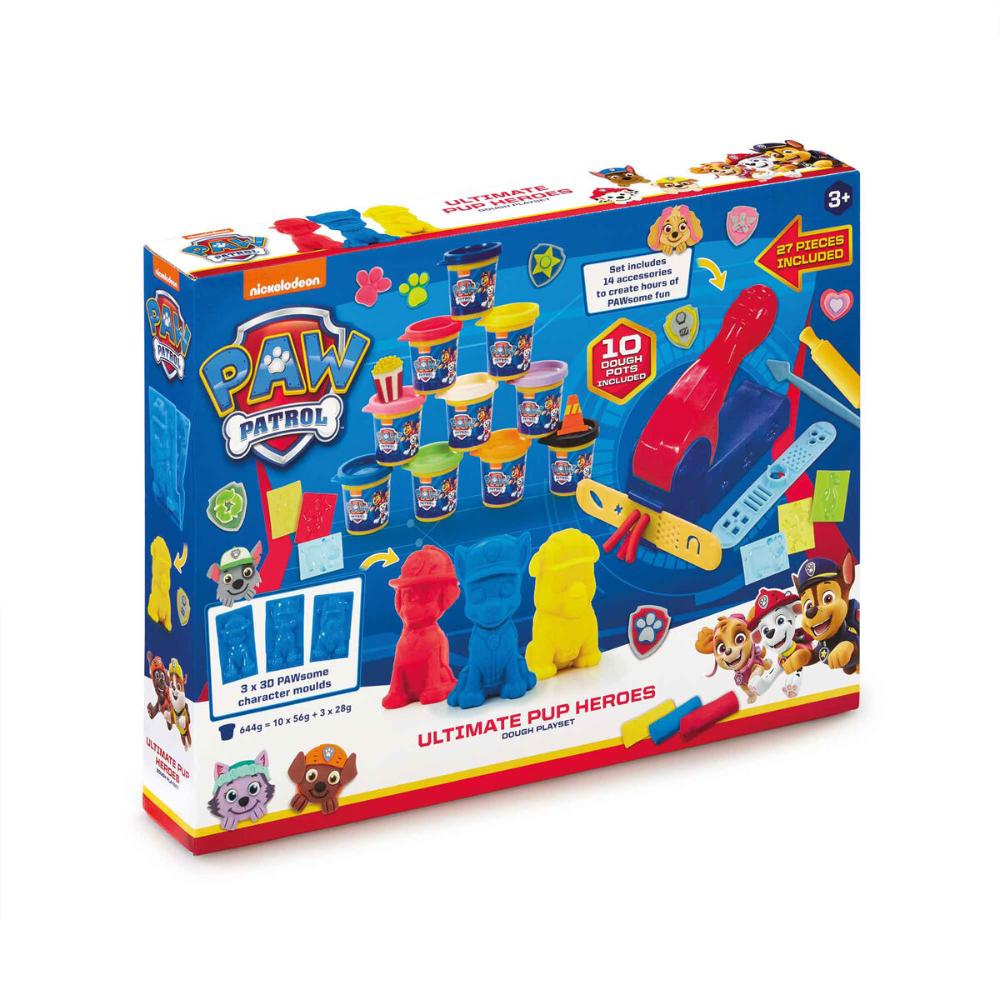 Addo - Nickelodeon Paw Patrol Ultimate Pup Heroes Play Dough Set - 27 Pcs