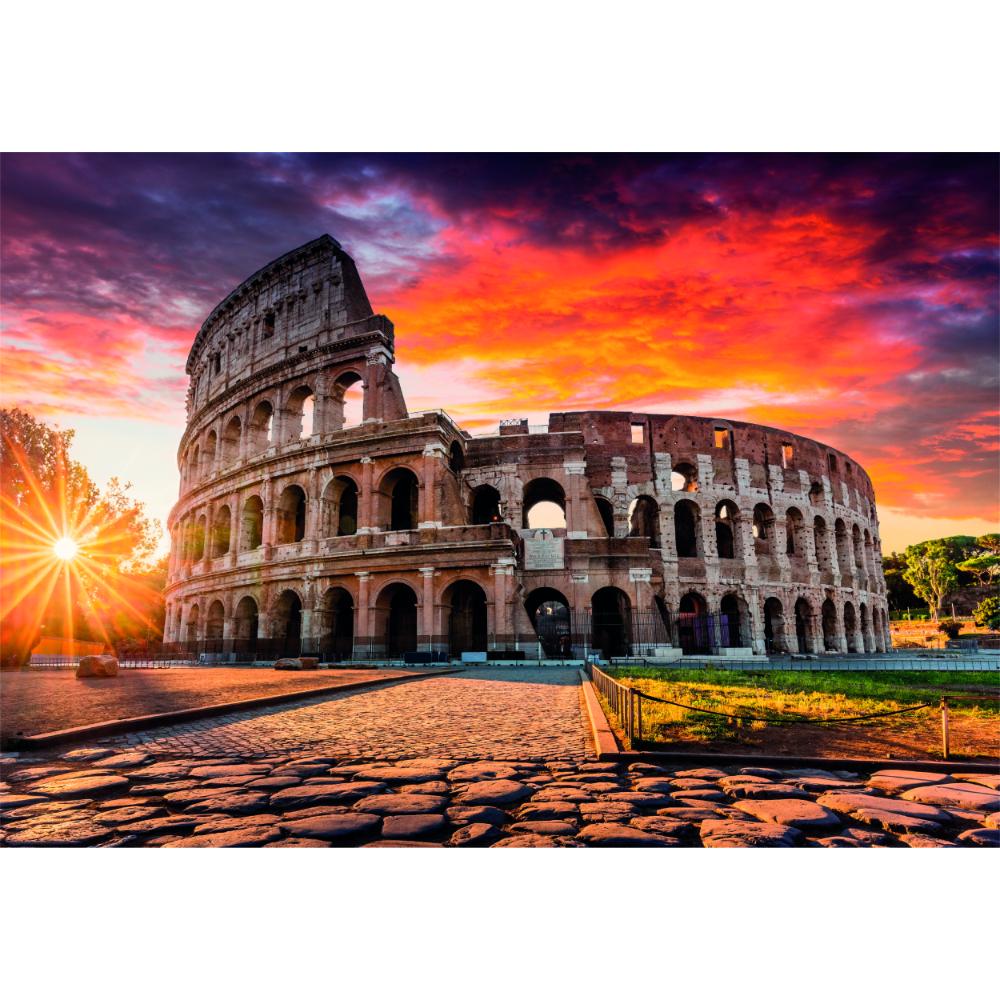 Clemenotni - HQC Roman Sunset Puzzle - 1000 Pcs