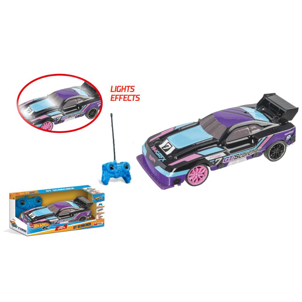 Hot Wheels Scorcher GT with Lights RC Car - Purple