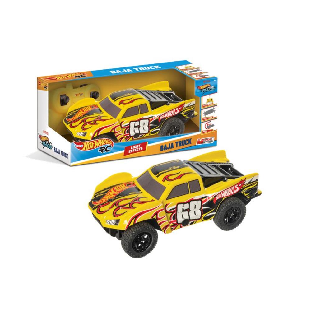 هوت ويلز - شاحنة باجا RC - صفراء