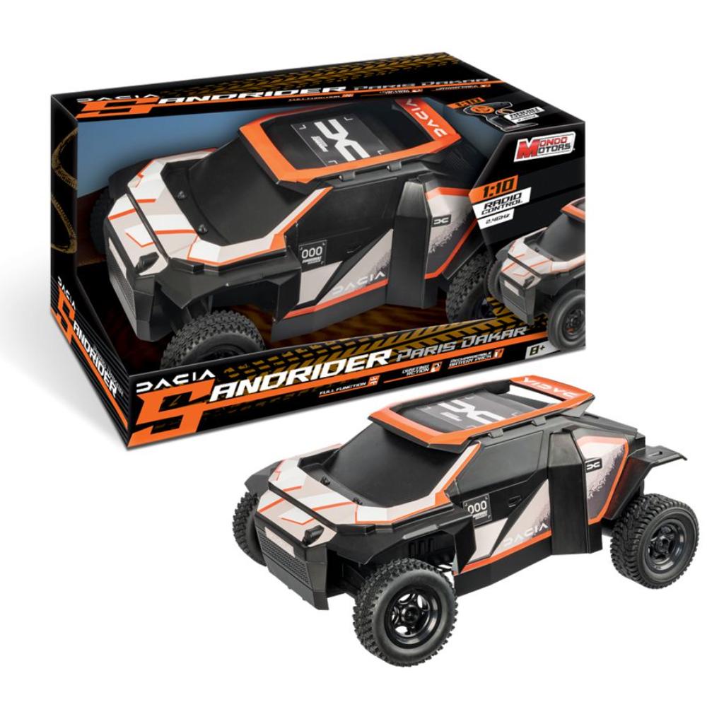 موندو - سيارة داسيا ساندرايدر RC بمقياس 1/10 - لون فحمي