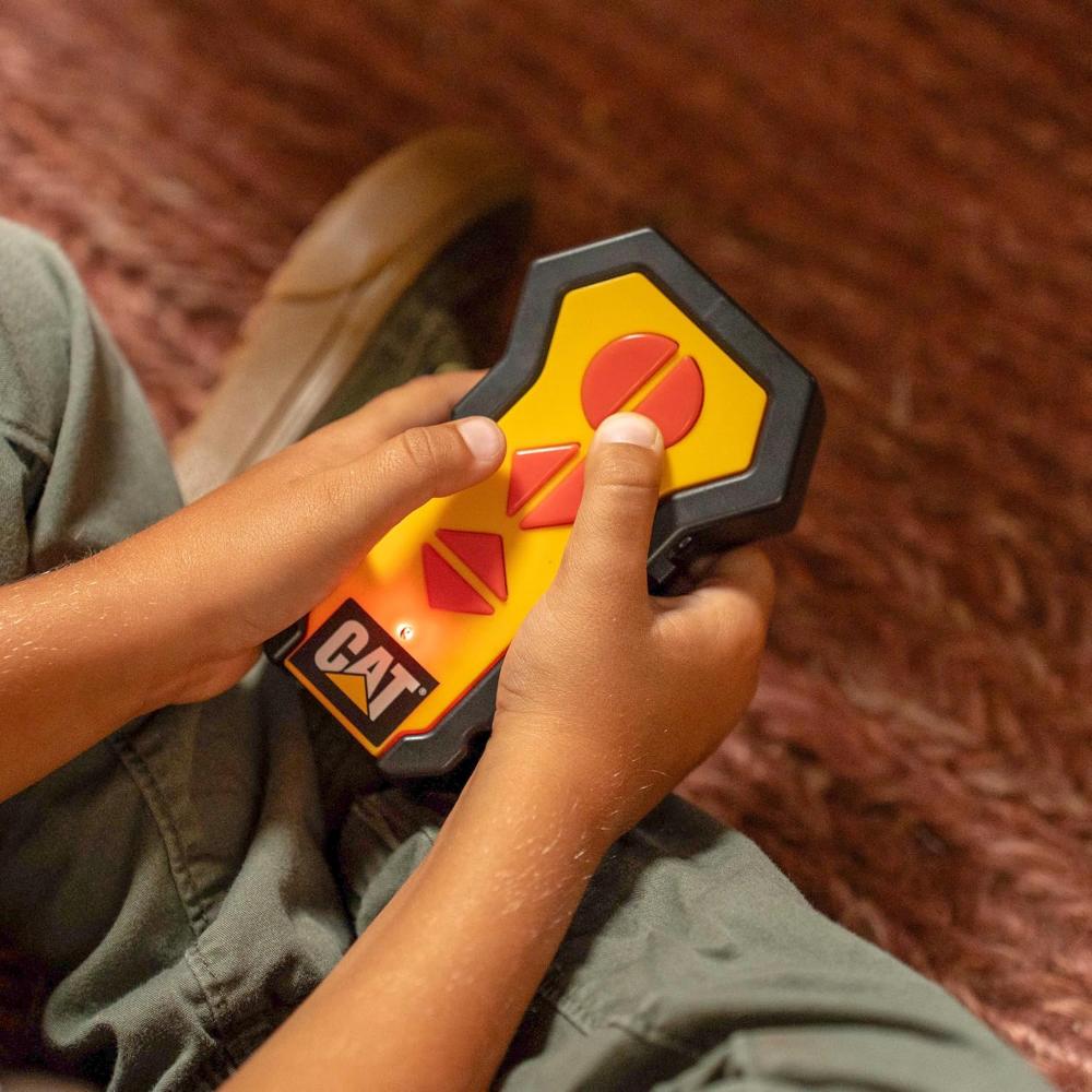 ألعاب كات - رافعة برجية عملاقة تعمل بجهاز تحكم عن بعد مع مجسم صغير ومجموعة ألعاب مركبة بناء