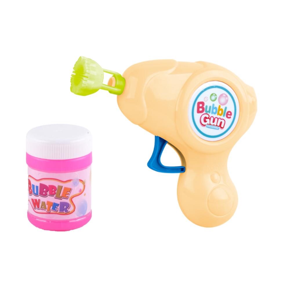 Power Joy - Bubble Friction Mini Gun - 1pc - Color & Style May Vary