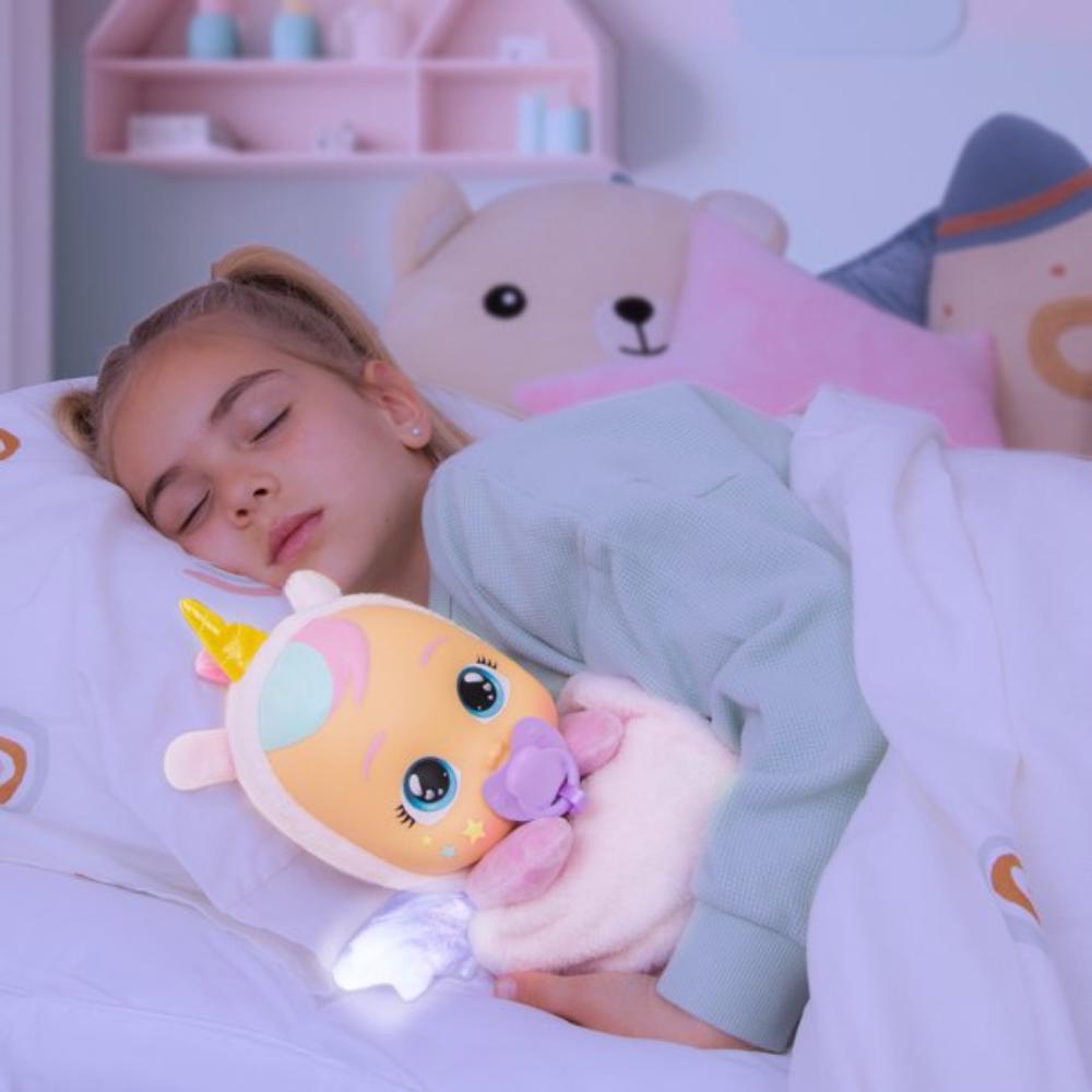 Bff - Cry Babies Goodnight Friends 2-in-1 Luna And Poppy Baby Doll In Unicorn-themed