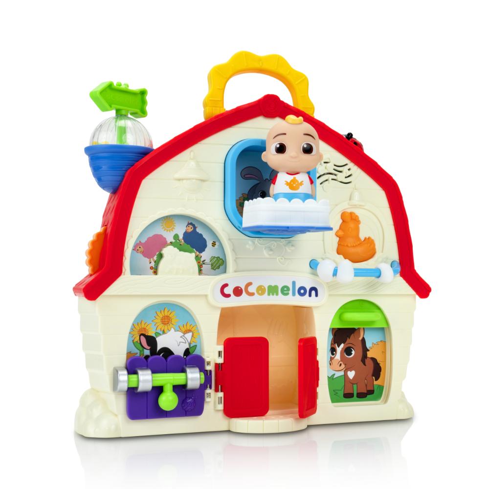 Cocomelon - Battery Operated JJ Musical Barn With JJ Figure