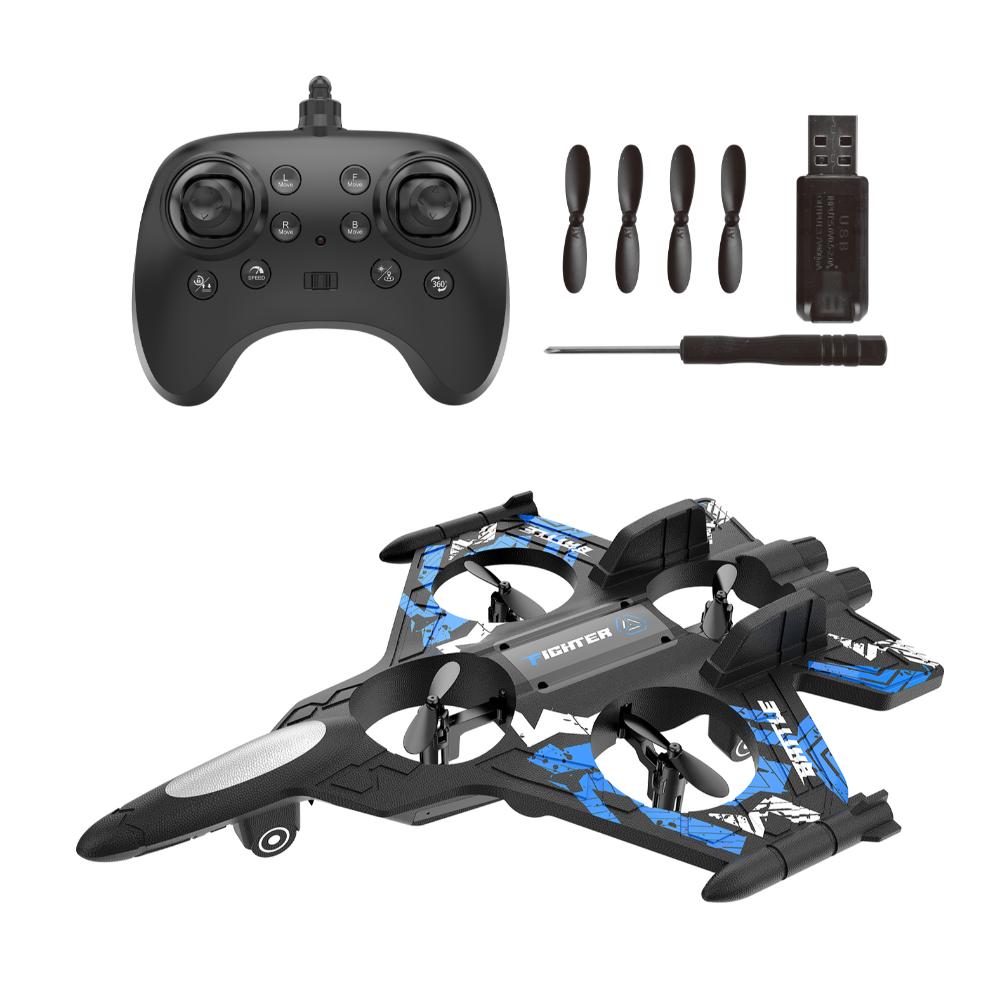 باور جوي - طائرة مقاتلة بدون طيار للتحكم عن بعد - 4 قنوات - 2.4 جيجاهرتز - قطعة واحدة متنوعة - قد يختلف اللون