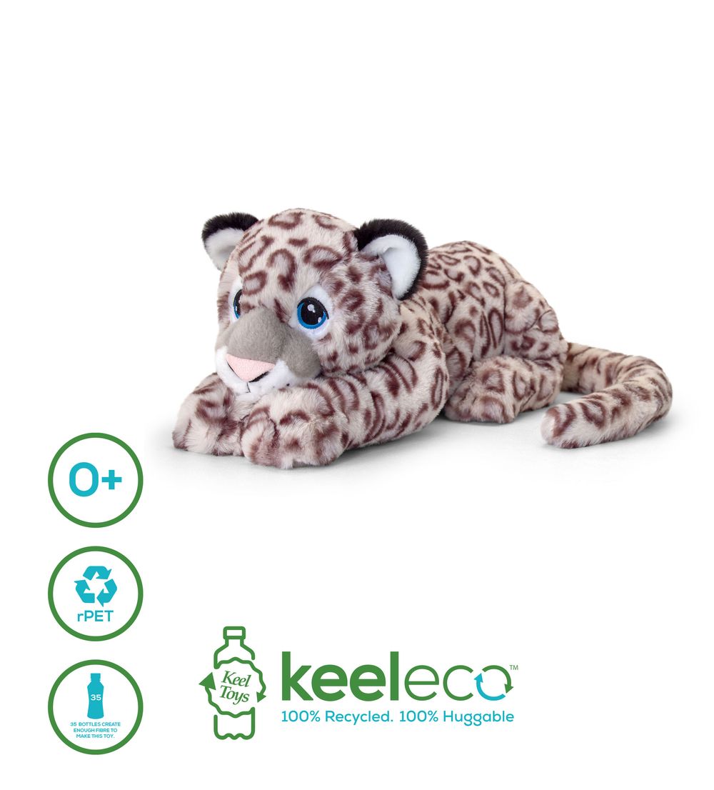 Keel Toys - Keeleco Leopard Snow 65cm