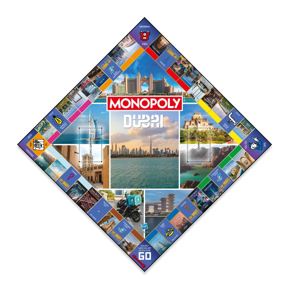 Winning Moves - Monopoly - Dubai Official Refresh Edition 2