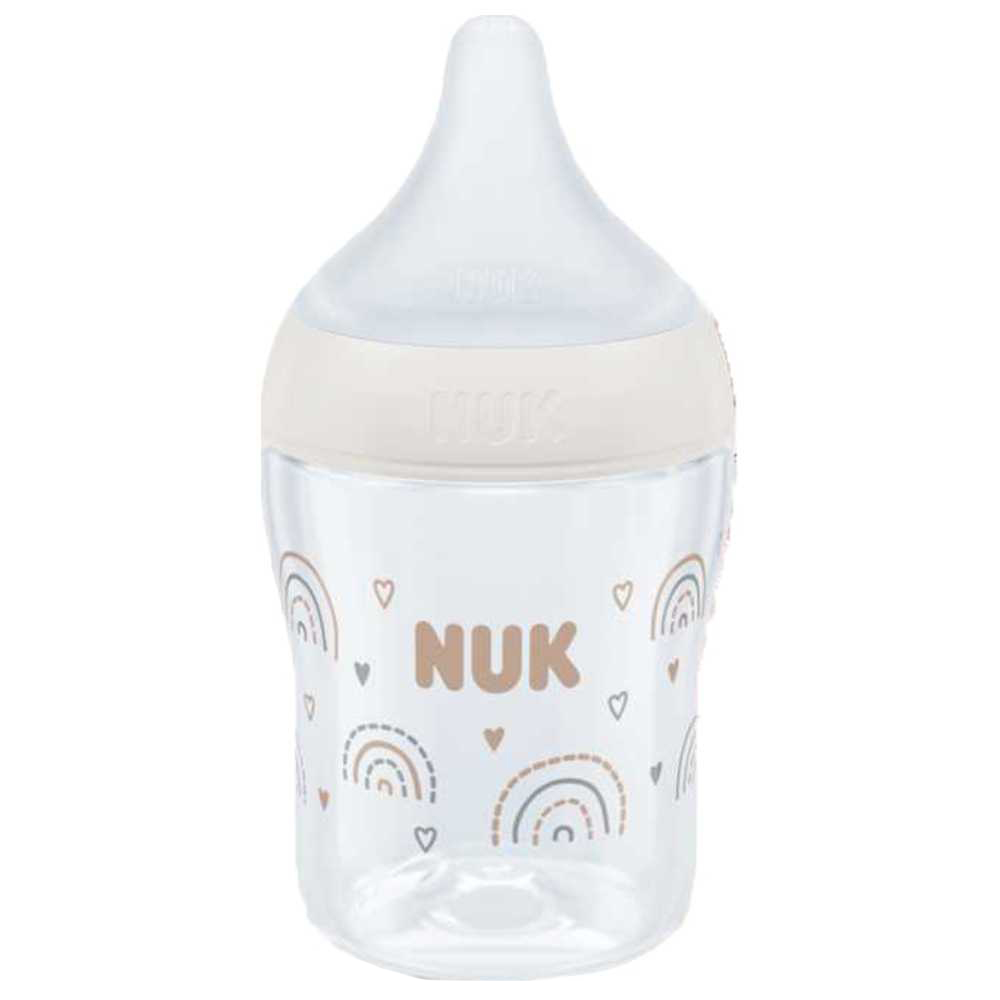 Nuk - Perfect Match Baby Feeding Bottle - Rainbow - 150 ml