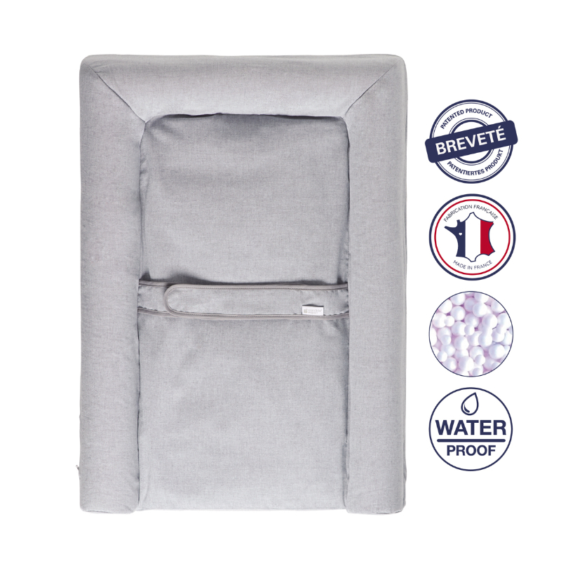 Candide - Mat Comfort Waterproof Changing Mattress - Grey