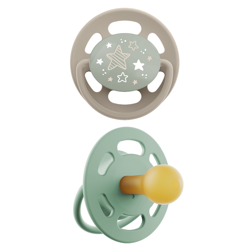 نيب - لهاية دائرية للأطفال - ليلية - 6 أشهر فأكثر - تتوهج في الظلام