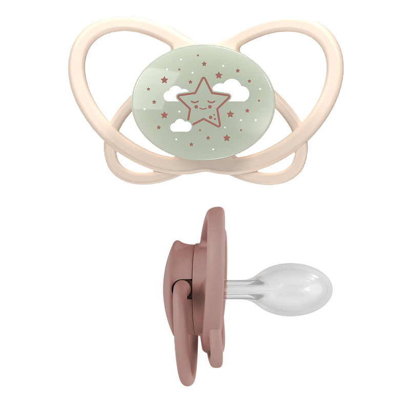 نيب - لهاية تقويمية صديقة للبيئة بشكل فراشة ليلية مع علبة تعقيم - عدد 2