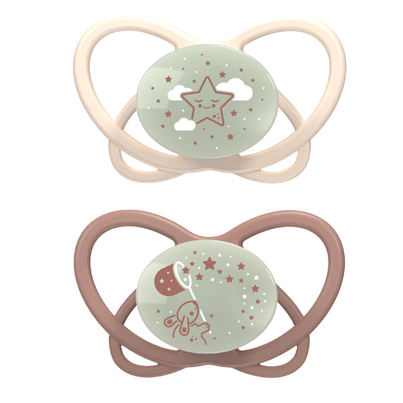 نيب - لهاية تقويمية صديقة للبيئة بشكل فراشة ليلية مع علبة تعقيم - عدد 2