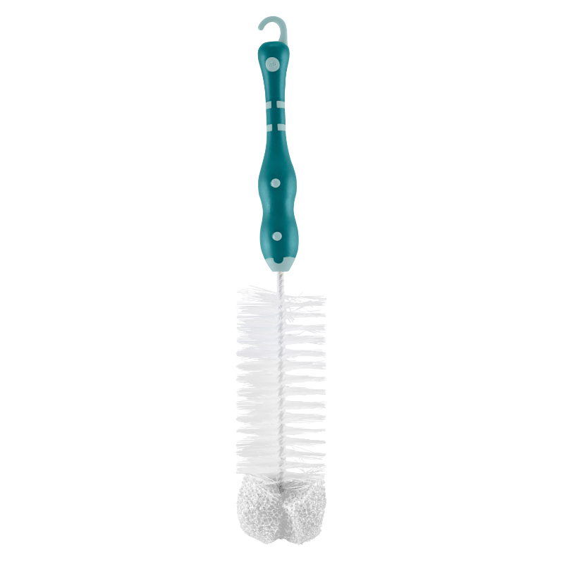 Nip - Baby Bottle Brush - White/Green