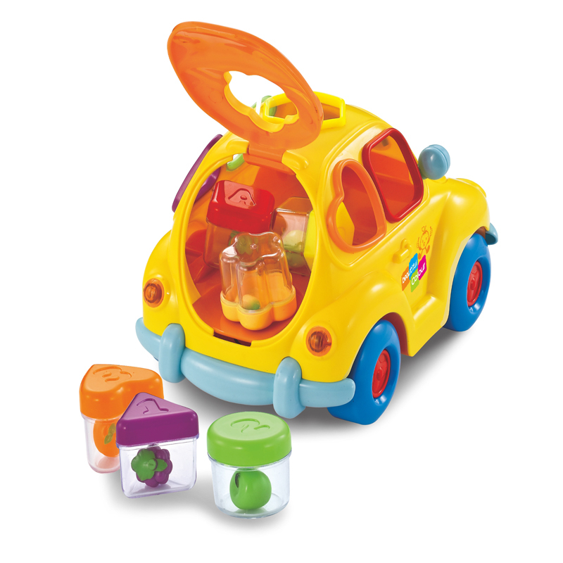 Hola - Super Fun Fruit Car With Shape Sorter, Lights And Sounds