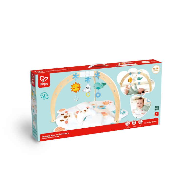 هابي - صالة ألعاب قابلة للطي - دب دودي