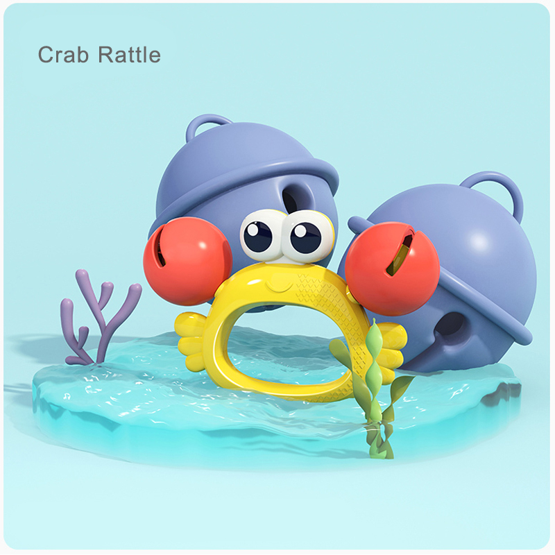 Hola - Crab Orchestra Rattle Baby Teether