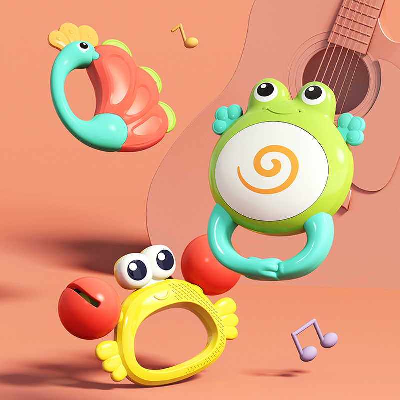 Hola - Crab Orchestra Rattle Baby Teether