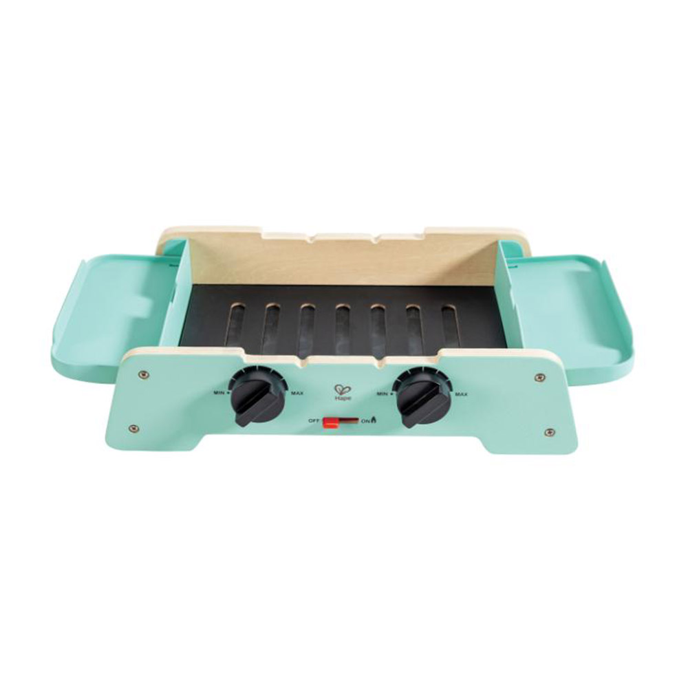 Hape - Wooden Sizzling Griddle & Grill BBQ Set - 24pcs